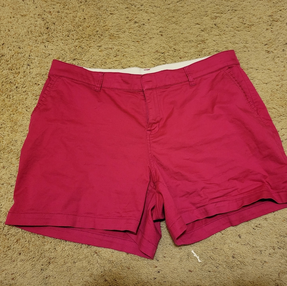 NWT pink shorts Lane Bryant